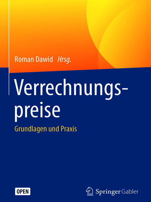 Title details for Verrechnungspreise by Roman Dawid - Available